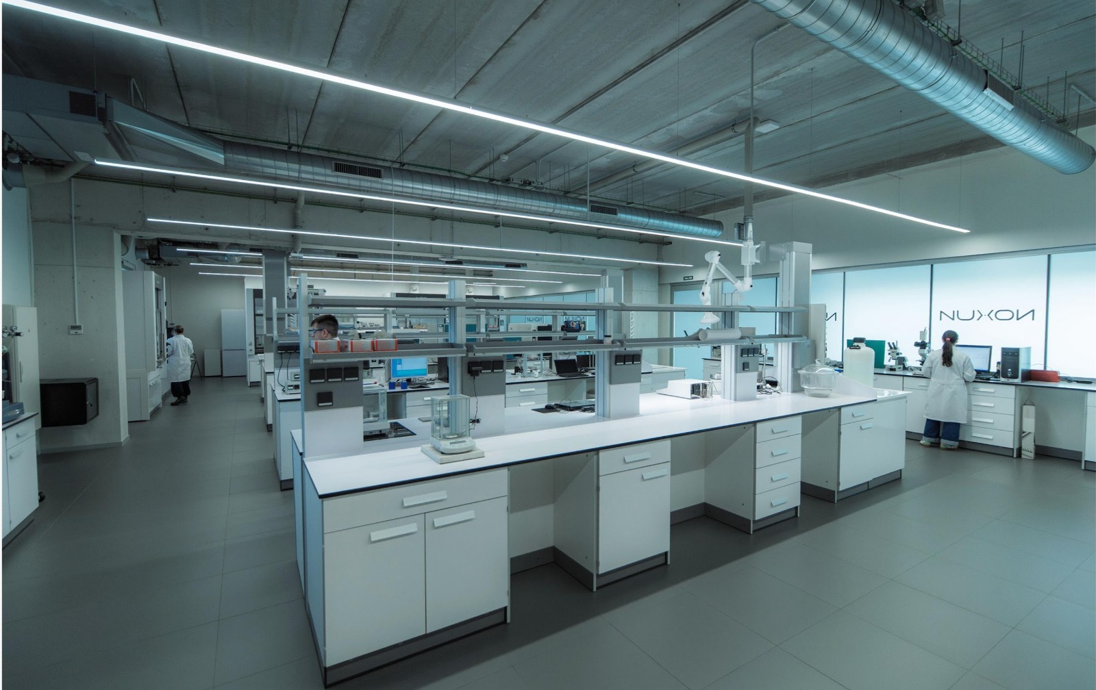 Interior laboratorio NOXUN